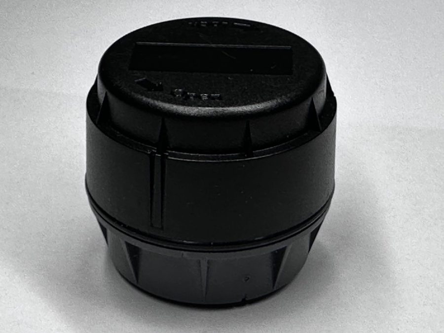 The assembled Boardstrom tank sensor puck, ready to mount